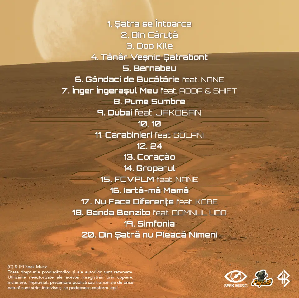 O.S.O.D. 2 [Album Oficial] + sticker SATRA BENZ